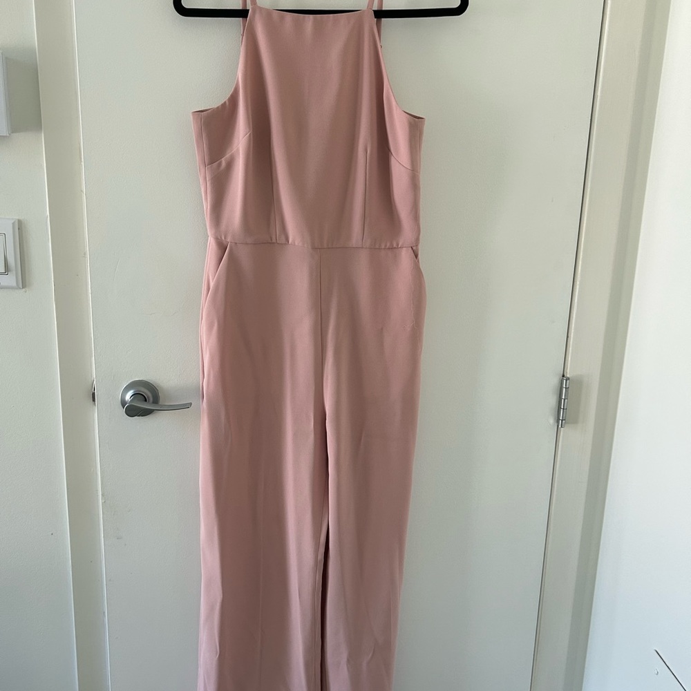 Contempoire by Simons Jumpsuit in Dusty Pink
